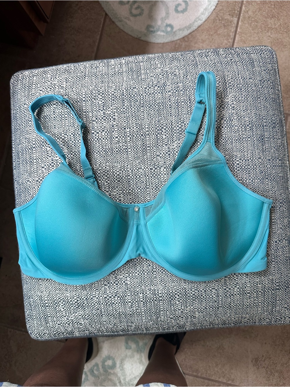 Smooth Underwire Bra - Turquoise 42C